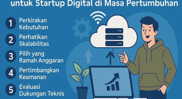 5 Tips Memilih Cloud Hosting yang Sesuai untuk Keperluan Startup Digital