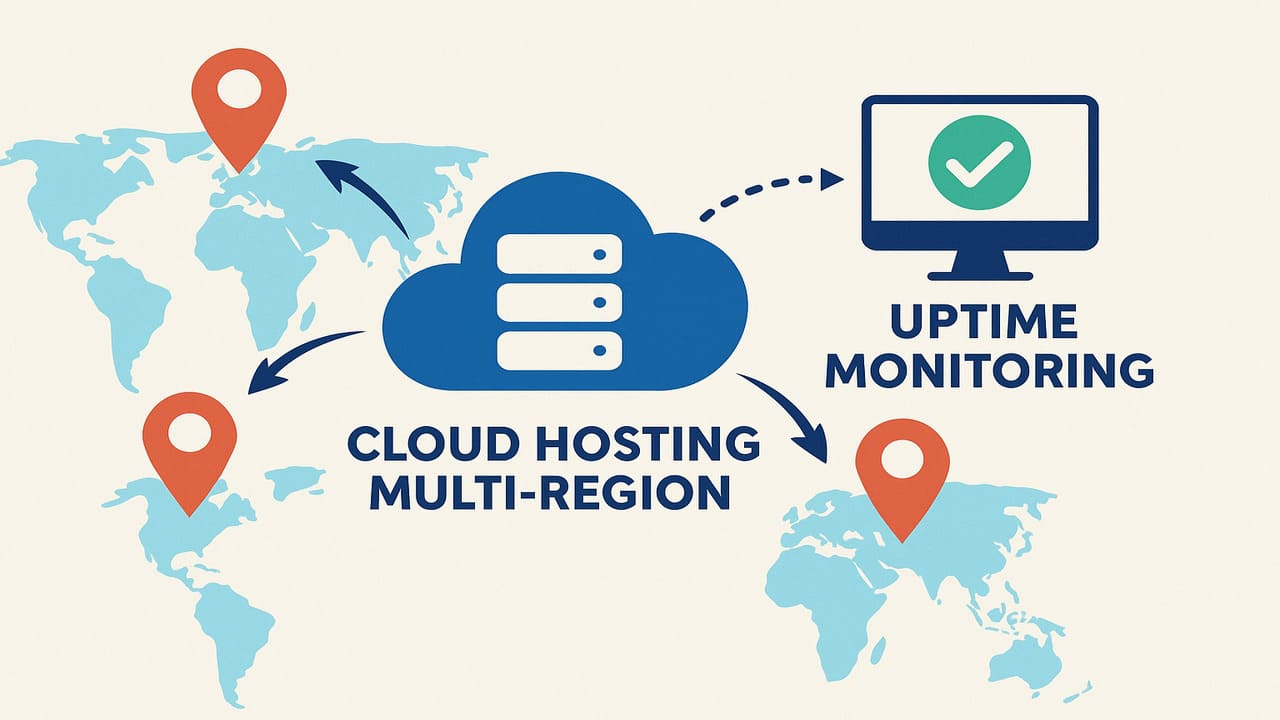 Mengatasi Downtime Tips Memastikan Uptime Maksimal dengan Cloud Hosting Multi-Region