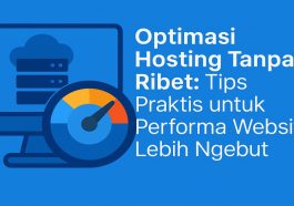 Optimasi Hosting Tanpa Ribet Tips Praktis untuk Performa Website Lebih Ngebut