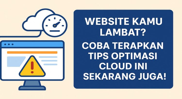 Website Kamu Lambat Coba Terapkan Tips Optimasi Cloud Ini Sekarang Juga!