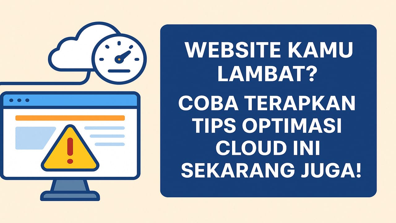 Website Kamu Lambat Coba Terapkan Tips Optimasi Cloud Ini Sekarang Juga!