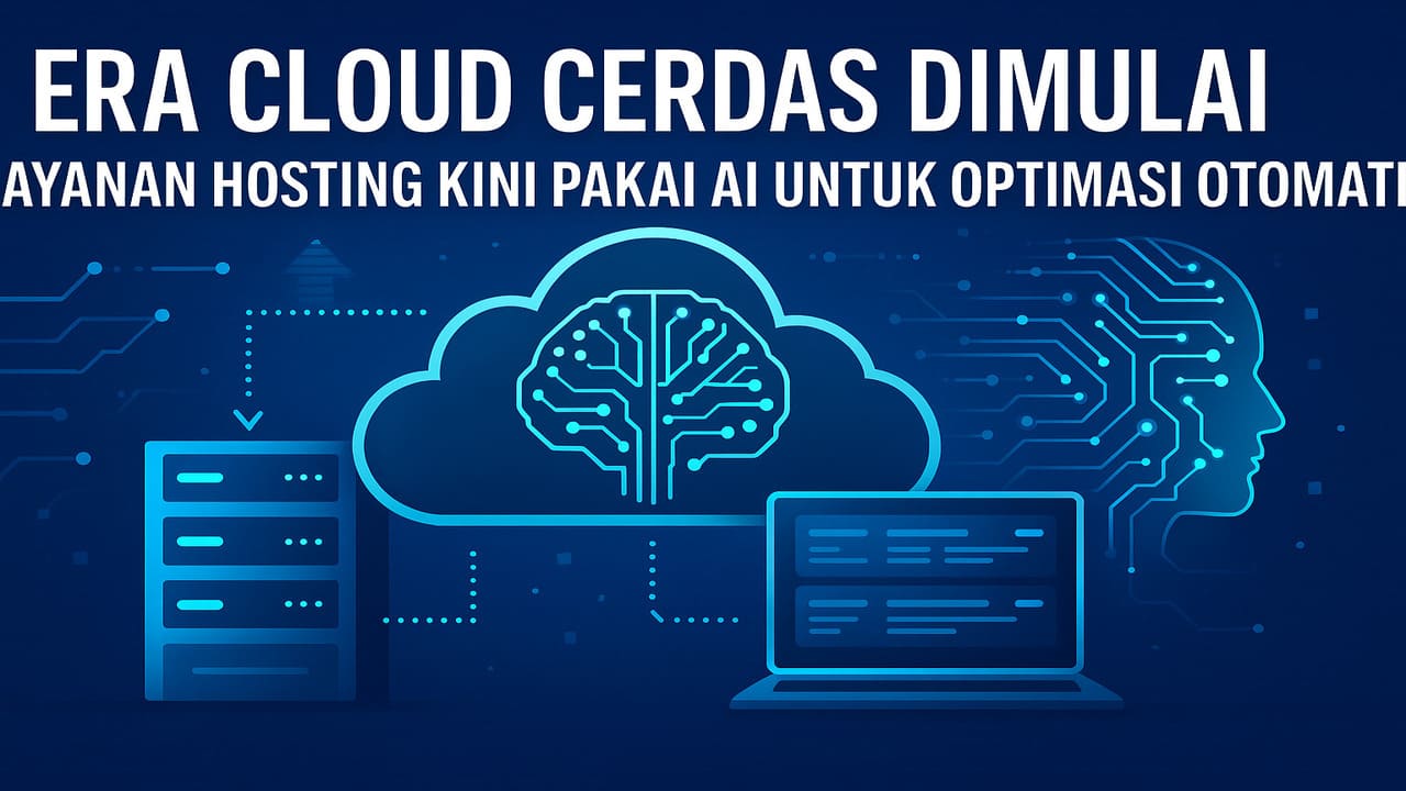 Era Cloud Cerdas Dimulai Layanan Hosting Kini Pakai AI untuk Optimasi Otomatis