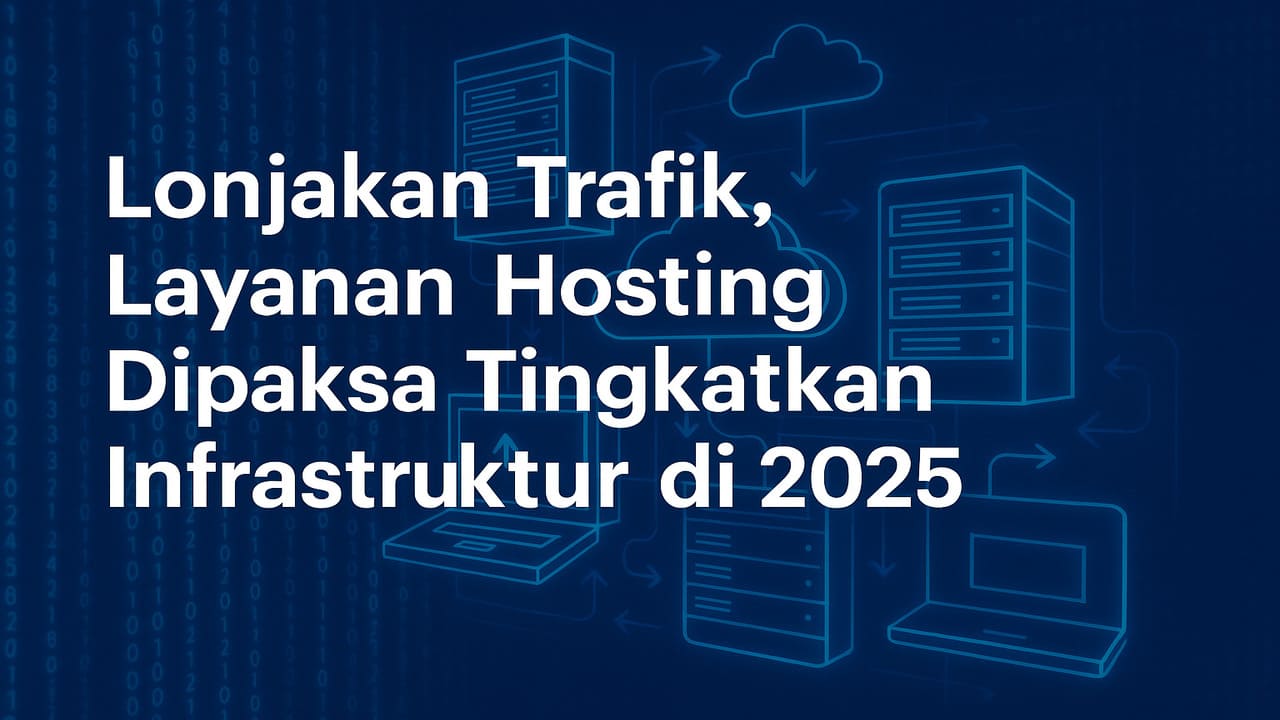 Lonjakan Trafik, Layanan Hosting Dipaksa Tingkatkan Infrastruktur di 2025