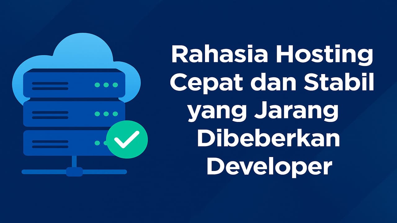 Rahasia Hosting Cepat dan Stabil yang Jarang Dibeberkan Developer