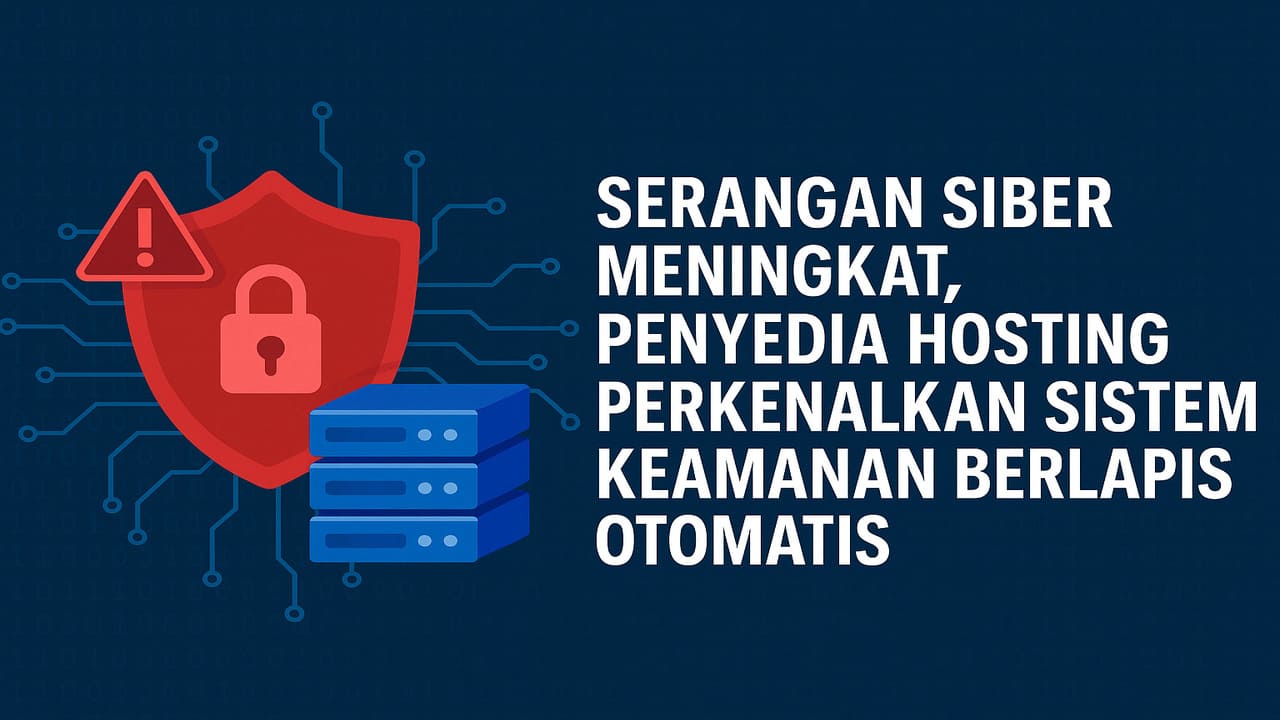 Serangan Siber Meningkat di 2025, Penyedia Hosting Tanggapi dengan Sistem Keamanan Berlapis Otomatis