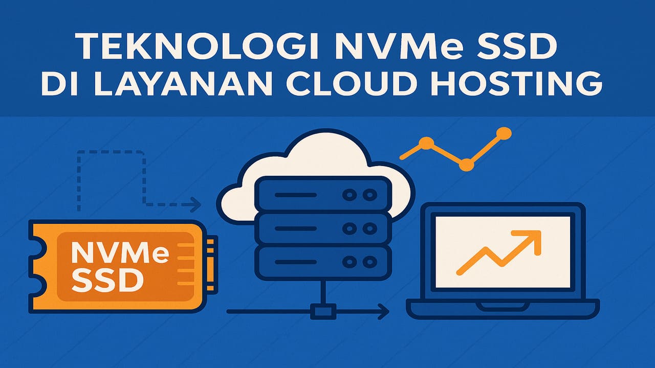 Teknologi NVMe SSD di Layanan Cloud Hosting Rahasia Kecepatan Website Maksimal