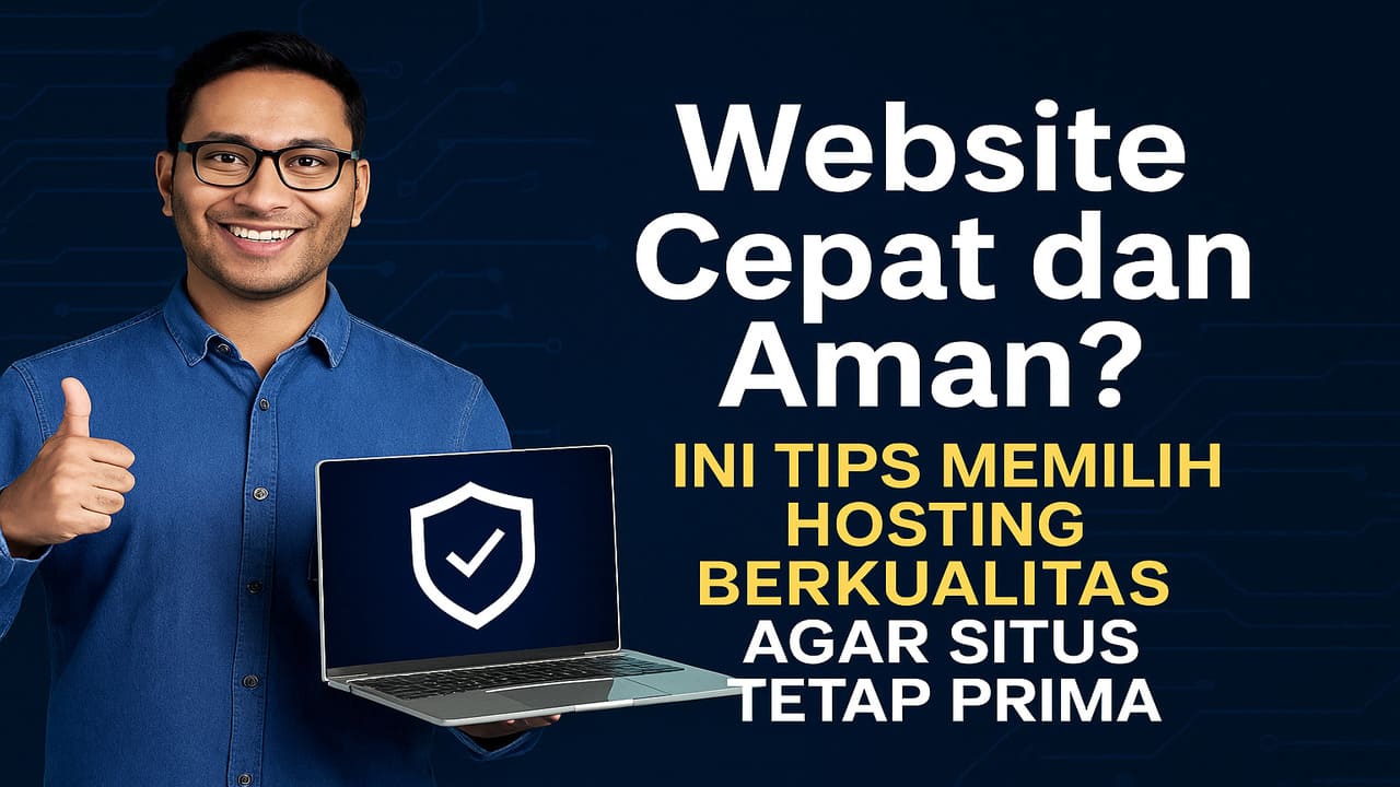 Website Cepat dan Aman Ini Tips Memilih Hosting Berkualitas agar Situs Tetap Prima