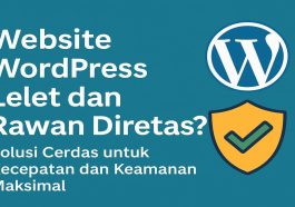 Website WordPress Lelet dan Rawan Diretas Begini Solusi Cerdas untuk Maksimalkan Kecepatan dan Keamanan