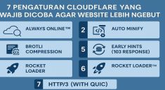 7 Pengaturan Cloudflare yang Wajib Dicoba Agar Website Lebih Ngebut
