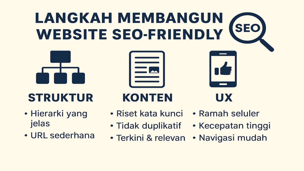 Bangun Website SEO-Friendly dari Awal Struktur, Konten, dan UX yang Disukai Google