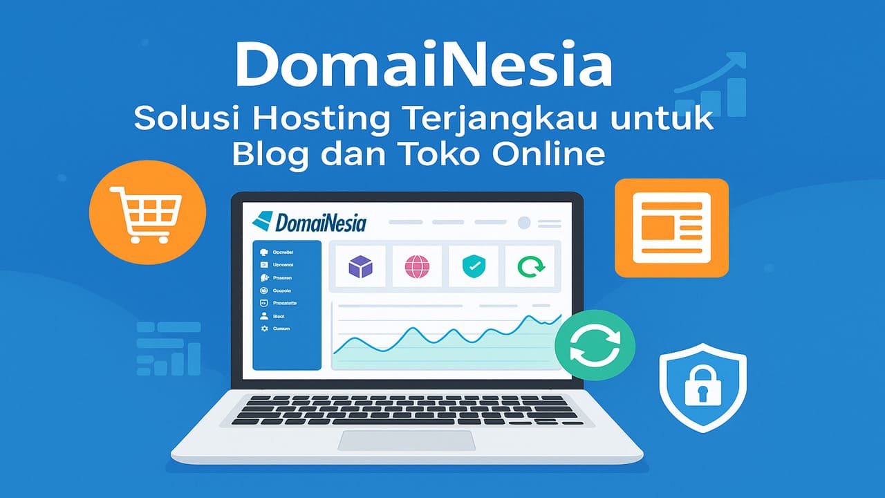 DomaiNesia Hosting Terjangkau dengan Fitur Lengkap untuk Blog dan Toko Online