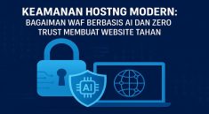 Keamanan Hosting Modern Bagaimana WAF Berbasis AI dan Zero Trust Membuat Website Tahan Serangan