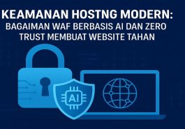 Keamanan Hosting Modern Bagaimana WAF Berbasis AI dan Zero Trust Membuat Website Tahan Serangan