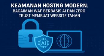Keamanan Hosting Modern: Bagaimana WAF Berbasis AI dan Zero Trust Membuat Website Tahan Serangan