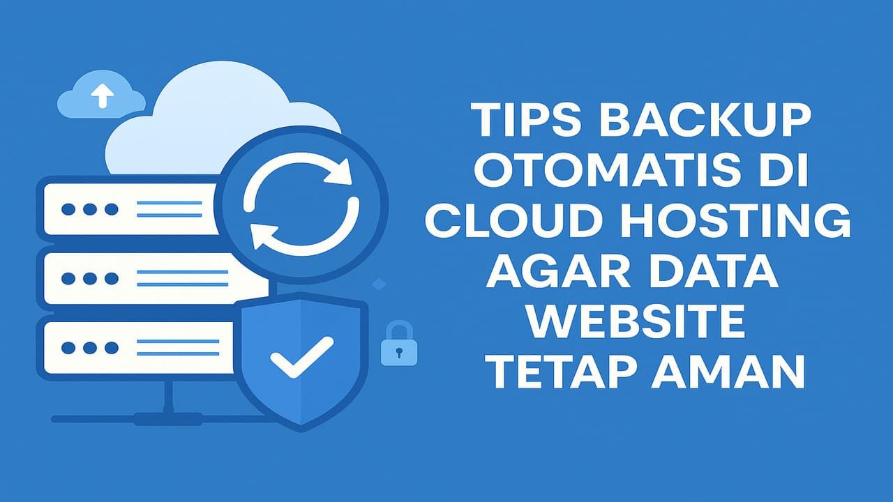 Tips Backup Otomatis di Cloud Hosting Agar Data Website Tetap Aman