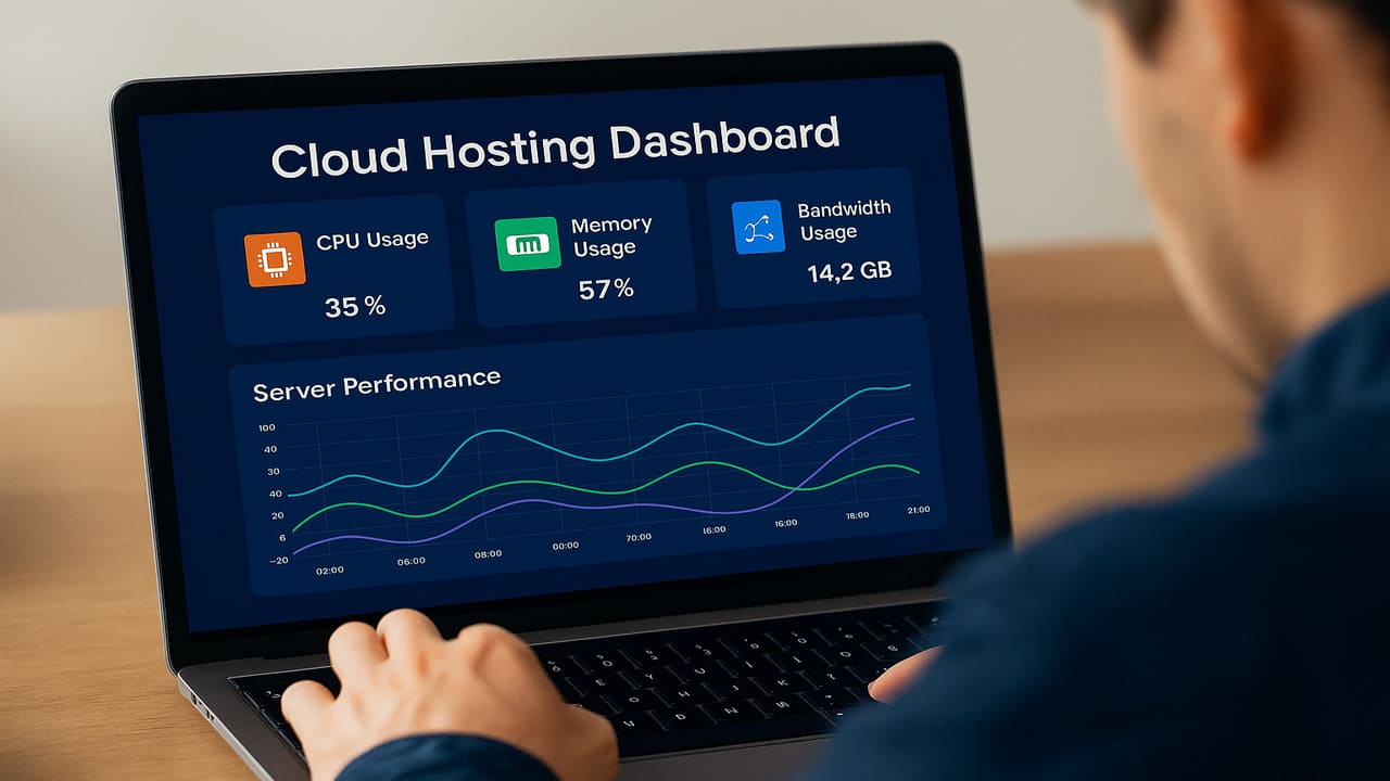 Cara Memanfaatkan Dashboard Cloud Hosting untuk Pantau Performa Server