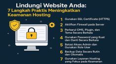 Lindungi Website Anda 7 Langkah Praktis Meningkatkan Keamanan Hosting
