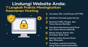 Lindungi Website Anda: 7 Langkah Praktis Meningkatkan Keamanan Hosting