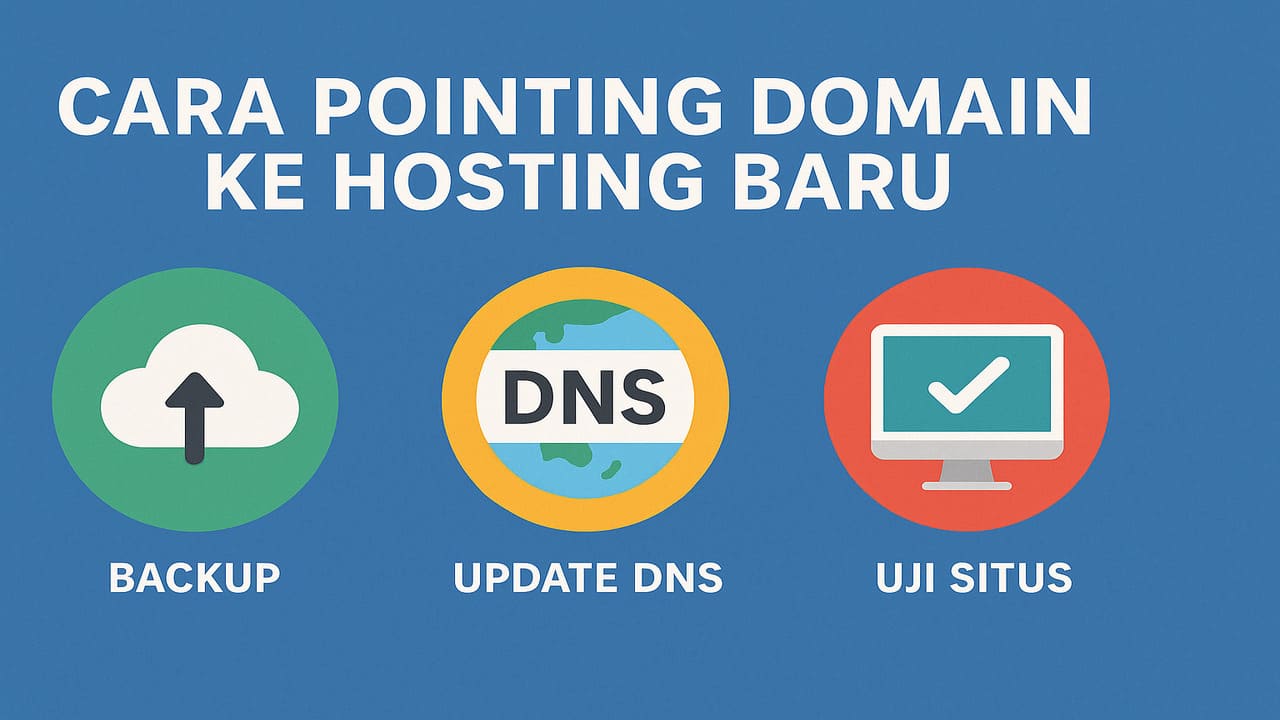 Cara Pointing Domain ke Hosting Baru Tips Anti Downtime yang Wajib Dicoba