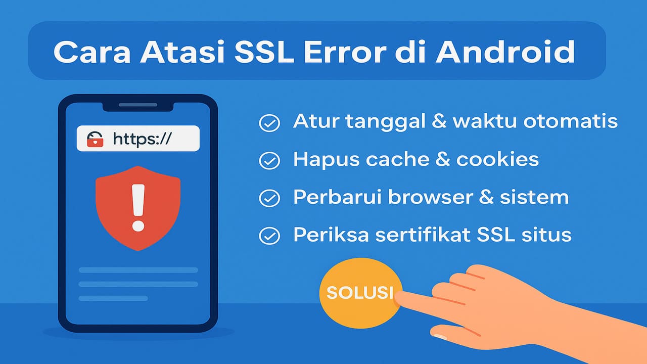 Cara Atasi SSL Error di Android Panduan Lengkap untuk Browsing Aman