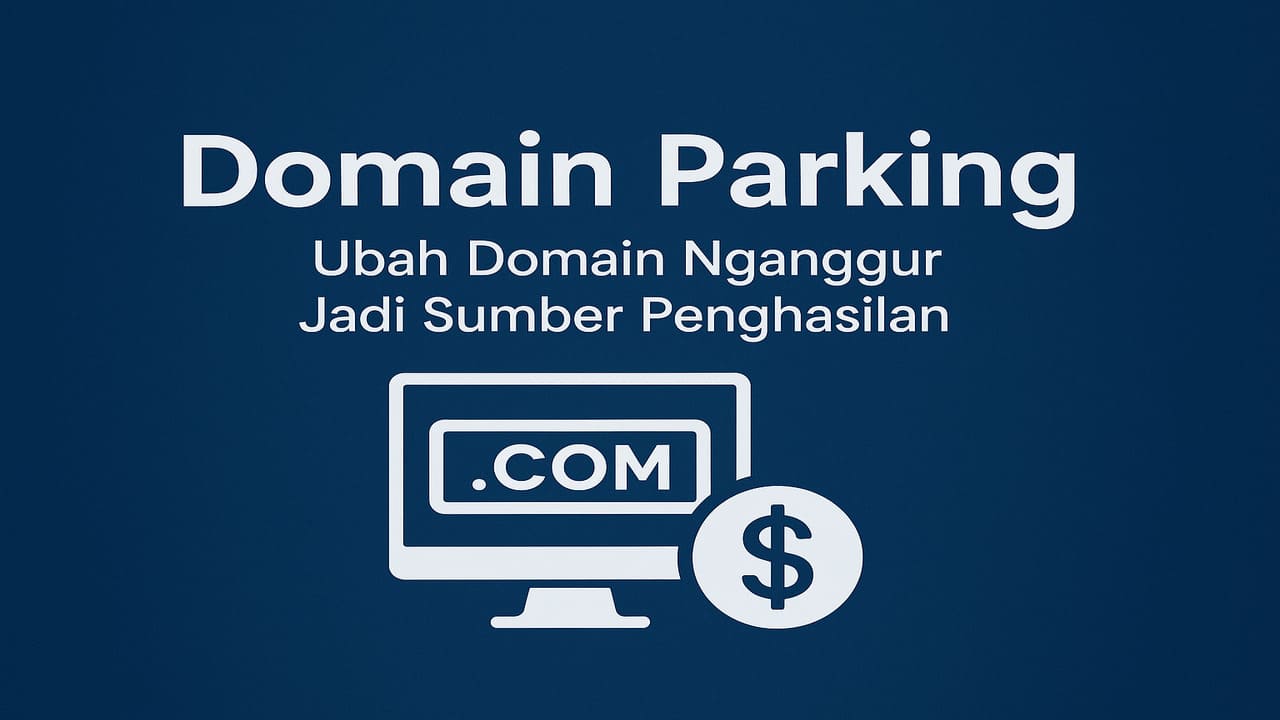 Pengertian Domain Parking Cara Mudah Ubah Nama Domain Jadi Sumber Penghasilan